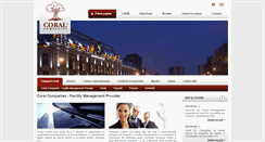 Desktop Screenshot of coralcompanies.ro
